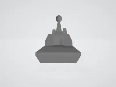 Crimson-class guided missile corvette Free 3D print model