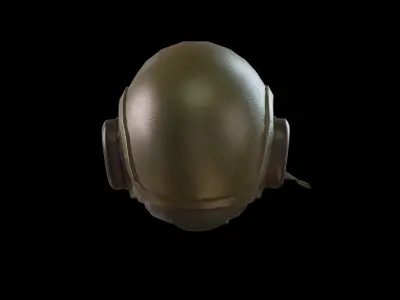 Russian CVC Helmet Low-poly 3D model