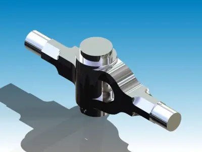 Universal coupling Free 3D model purchase