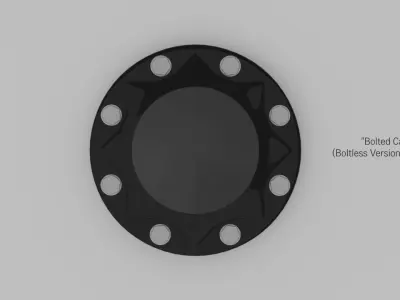 6 Non-SUBD Mechanical Details Pt 1 FBX OBJ BLEND 3D model