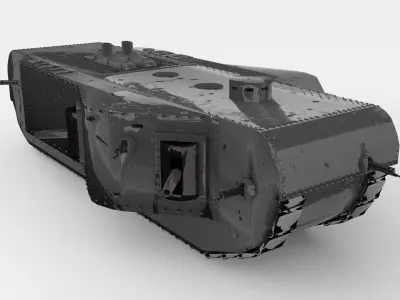 K-Wagen tank 3D model