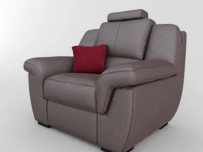 Chair recliner - recliner 3D model
