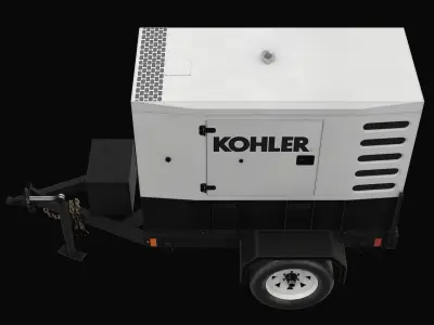 Kohler Industrial Mobile Generator 3D model