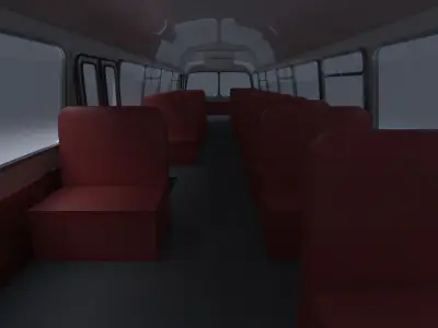 Skoda 706 RTO-K Low-poly 3D model