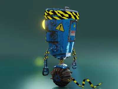 robot AC-1 3D model