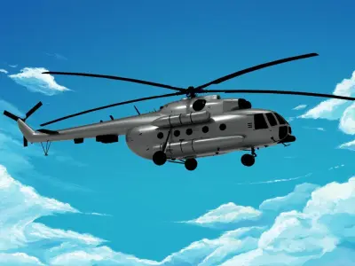 Mil Mi-8 3D model