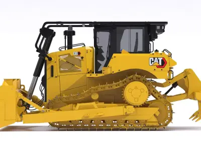 CAT Medium Dozers D6 Tier 4  Stage V 3D model