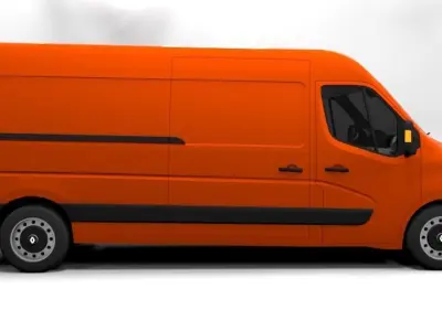 RENAULT MASTER L 2020 Low-poly 3D model