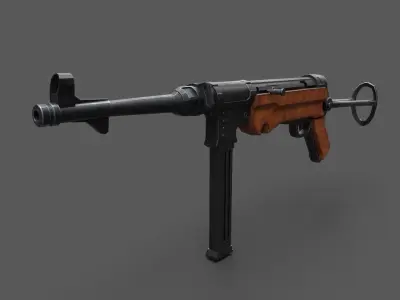 MP 40 3D model purchase