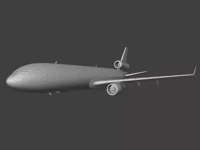 McDonnell Douglas MD-11 ready to 3D printing 3D print model