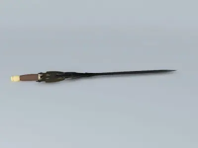 Fantasy Sword Free 3D model get