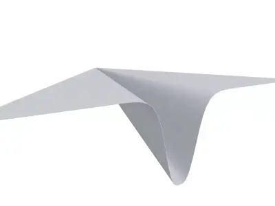 The Paper Plane 3D model
