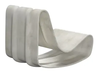 Willy Guhl Loop Chair 3D model