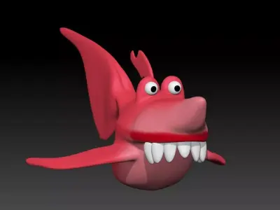 Baby Shark 3D Model 3D model