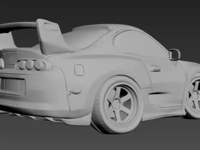 Supra Chibi Style - 3D Print Model 3D print model