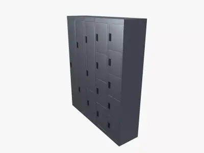 PPE Rack Low-poly 3D model purchase