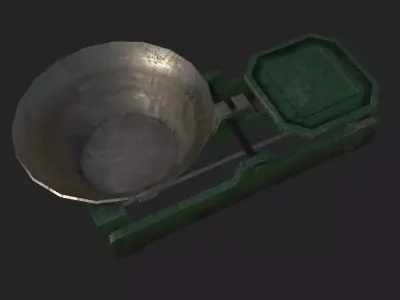 Tarazoo scale Free low-poly 3D model