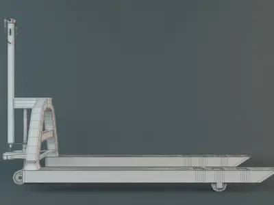 Hand Pallet Truck 3D model