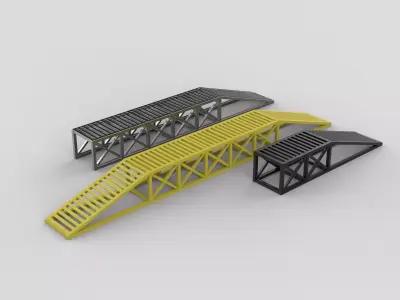 modular ramp set  3D model