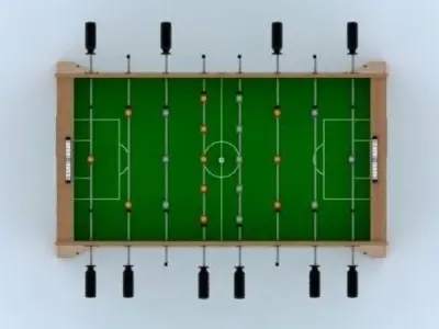Football Table-2 3D model