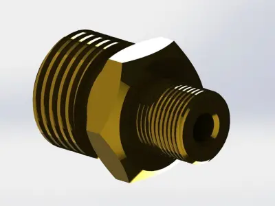  brass union 3D model