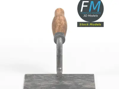 Trowel 3D model purchase