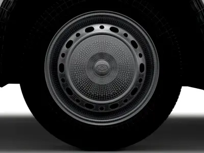 Maxus eDeliver 3 2021 wheel 3D model