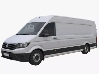 VW Crafter 2 Panel Van L5H3 3D model