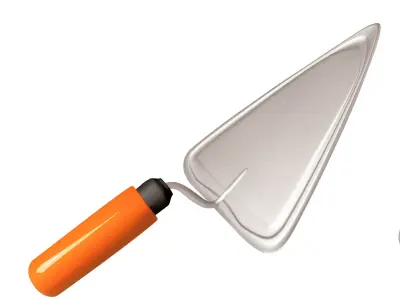 Spatula tool 3D model