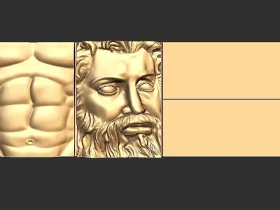 zeus sideboard 3D model