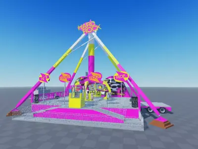 Hard Rock Ride 3D print model