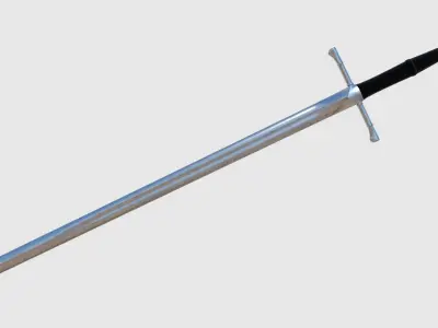 Long Sword - Game Ready Low-poly 3D model