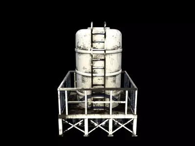 industrial storage tank 3D model purchase