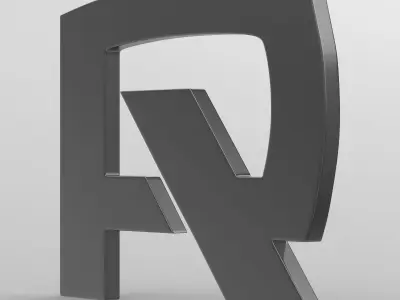 avtoros logo 3D model