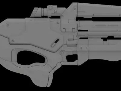 FXB M-96 Mattock 3D model
