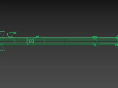 AIM-9P 3D model