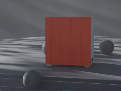 AUDIENGINGE - inspired Compact Subwoofer 3D model