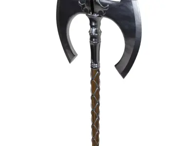 Battle Axe 3D model order