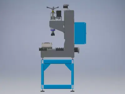 Column Mill Master 3d model 3D model