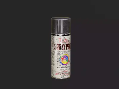 Spray Paint Low-poly 3D model