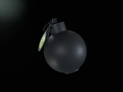 The Finals Hand Grenade Low-poly 3D model