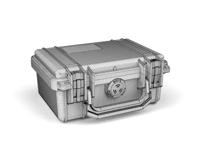 Pelican case 1120 3D model