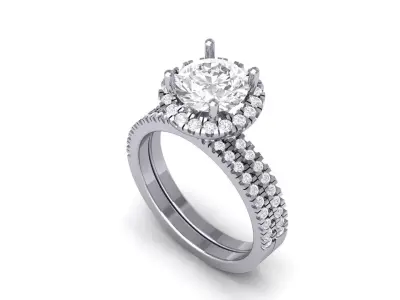 Wedding Ring  3D print model 461