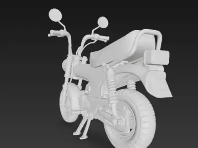 Collectable motorbikes - N 2 Dax 70 3D print model