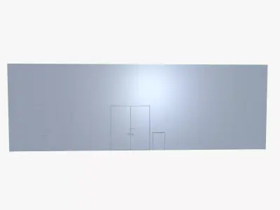 Storage room Low-poly 3D model