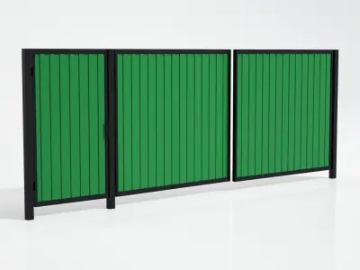 Profiled gate 3D model by railizer