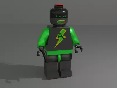 Lego alkalineman 3D model