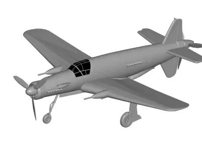Dornier Do 335 3D model purchase