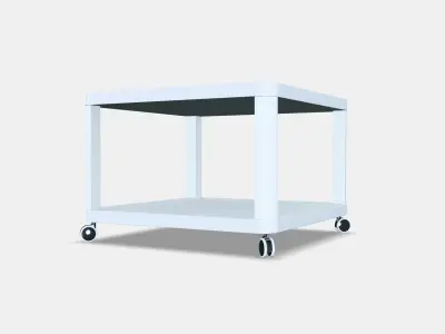 TINGBY Side table on castors 3D model