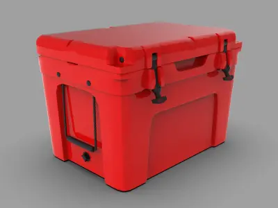 Generic Cooler Box YETI Style Free 3D model